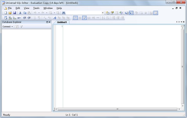 Universal SQL Editor(数据库工具) V1.6.4.2 英文版