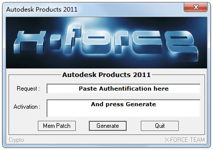 AutoCAD2011注册机 绿色版