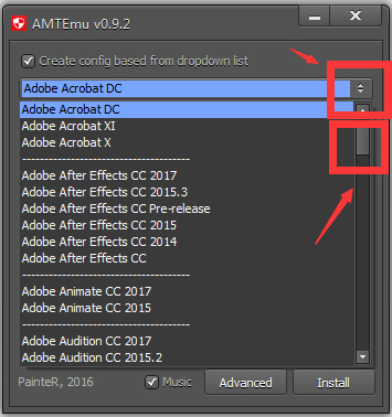 Adobe全系列软件通用破解注册机AMTEmu V0.9.2 绿色版