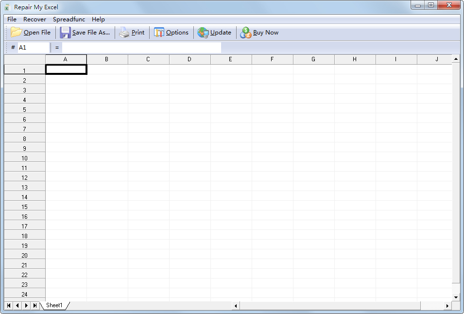 Repair My Excel(Excel文件修复软件) V1.10 破解版