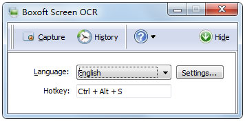 Boxoft Screen OCRocr(OCR文字识别软件