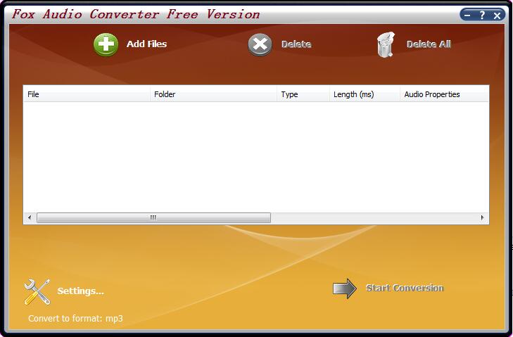 Fox Audio Converter Free Version(音