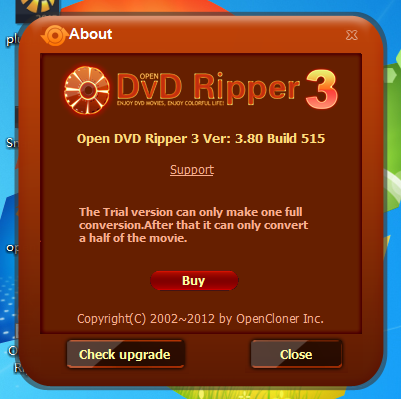 Open Open DVD rippe