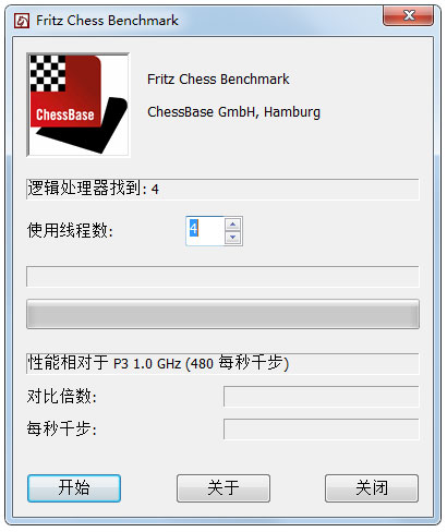 国际象棋CPU测试软件