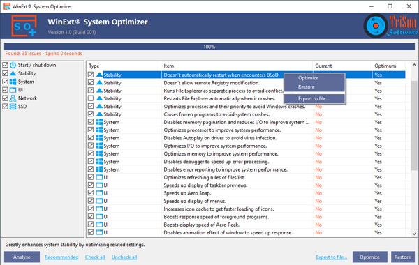 WinExt System Optimizer
