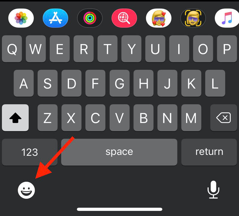 iOS 14如何搜索Emoji表情符号