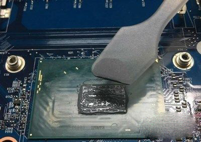 笔记本CPU换导热硅脂