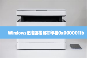 Windows无法连接到打印机0x0000011b怎