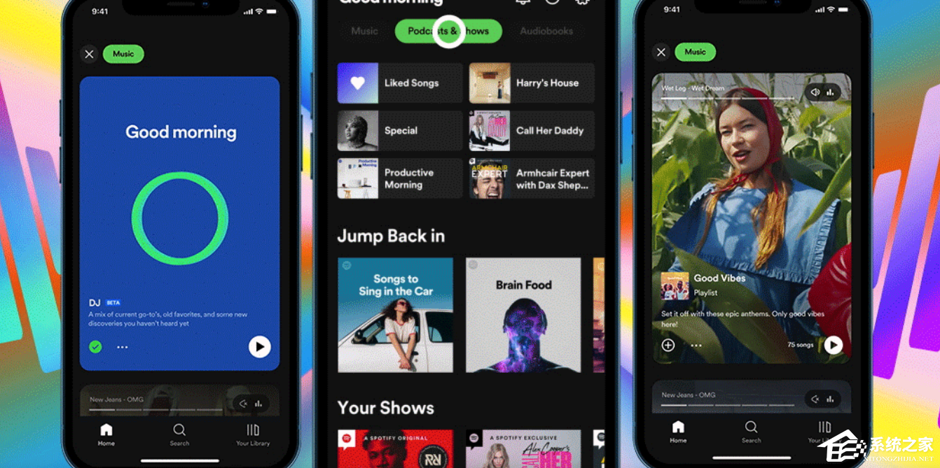 Spotify推出了新的软件UI：增加了视频