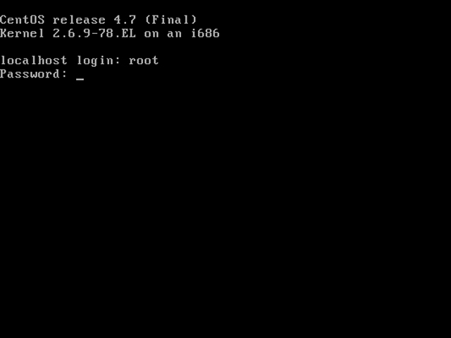 CentOS 4.7 i386官方正式版系统（32位）
