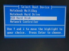 惠普笔记本电脑一键U盘启动快捷键是哪个？