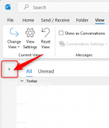 Outlook文件夹窗格不显示如何修复？