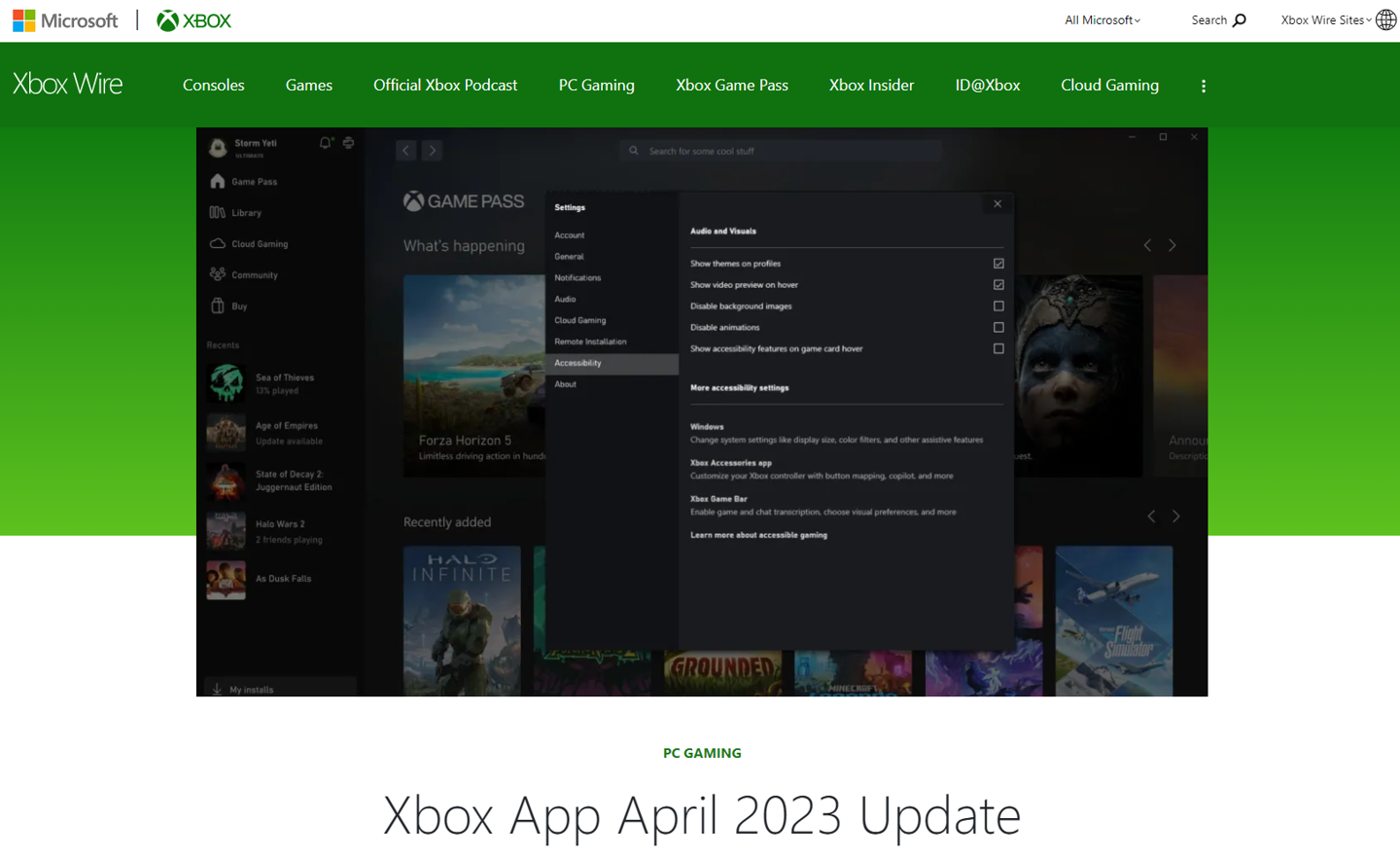 微软 Xbox 应用 PC 版 4 月更新 (2304.1001.15.0) 来了！