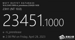 微软Win11 Build 23451.1000(ni_release)五月Dev预览版发布！更新内容一览
