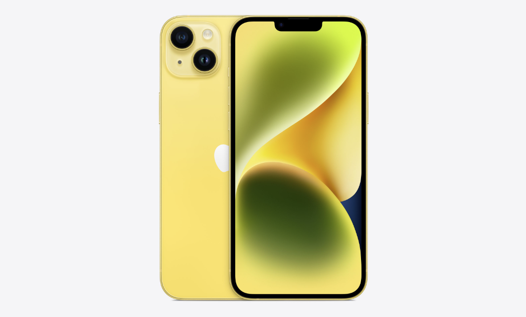 苹果 iPhone 14 / Plus 全新黄色配色版本今日发售